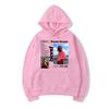 Unisex oranžová mikina s kapucí Frank Blond Ocean Nostalgia Ultra s kapucí, rapper a zpěvák Ocean Graphic Pullover Blond