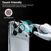 Neue gehärtete Glaslinsenfolien Kratzfest HD-Linsenabdeckung Klar 9H Linsenschutzfolie für iPhone 17/Air/17 Pro Max