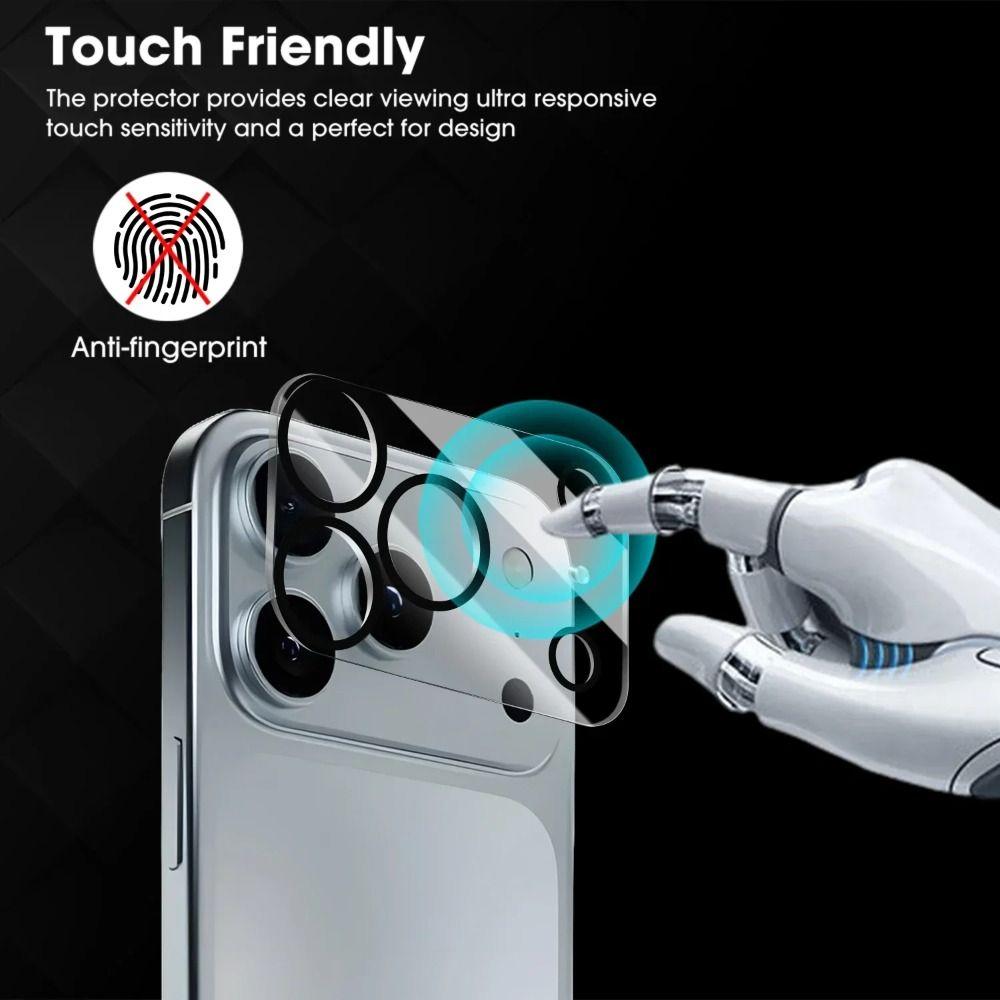 Neue gehärtete Glaslinsenfolien Kratzfest HD-Linsenabdeckung Klar 9H Linsenschutzfolie für iPhone 17/Air/17 Pro Max