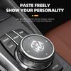 Cup Holders 3D Metal Car Emblem Logo Decorative Stickers Badge Decal Interior Styling For Volkswagen VW Golf 4 7 MK3 4 7 Touran