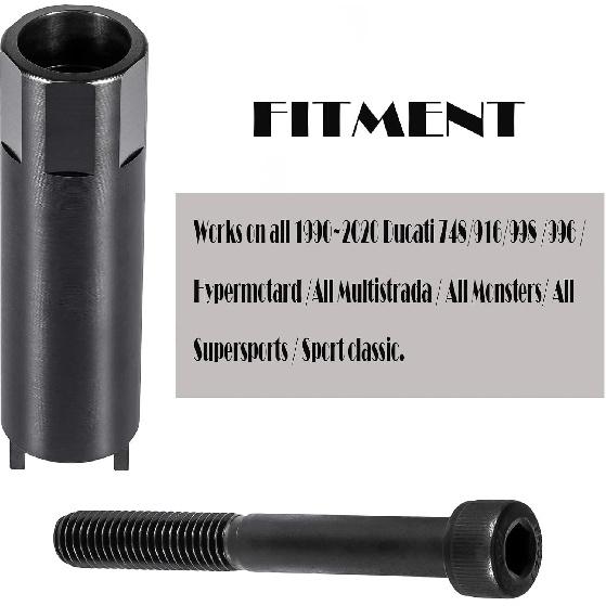 

Turning Tool Suitable for Ducati 1098 1198 1199 1299 848 Hypermotard Engine 1990~2020