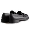 Hunter Refined Bow Penny Size 2A Women's Loafers, Black, 25.0 Cm,