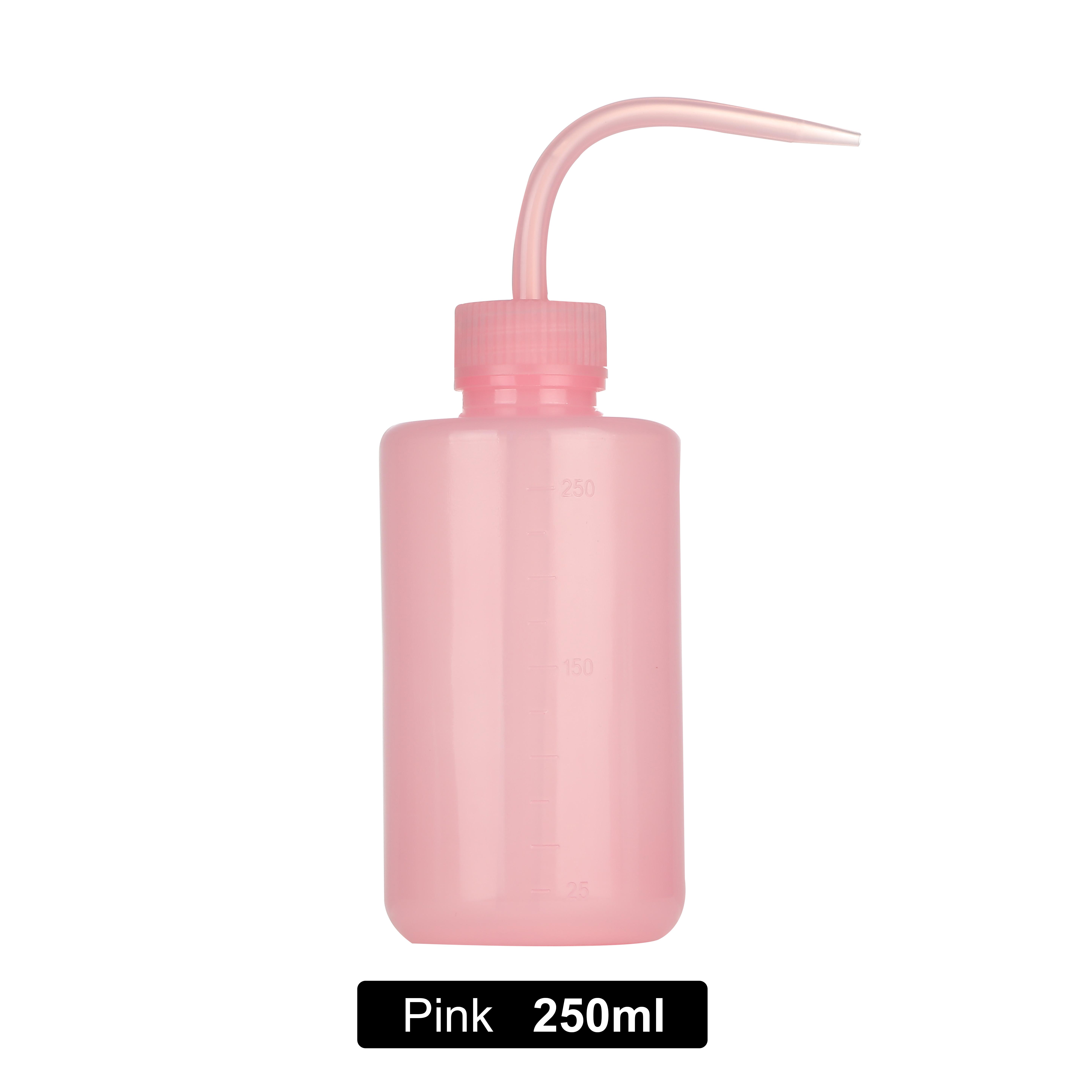 

250/500ml Tattoo Washing Bottle Clean Squeeze Bottle Eyelash Extension Cleaning Laboratory Measuring Bottles Plastic Makeup Tool