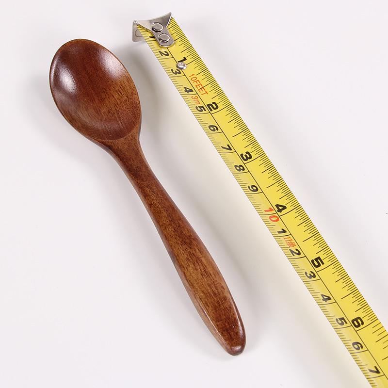 High-Value Wooden Dessert Spoon Set for Soups and Ice Cream
