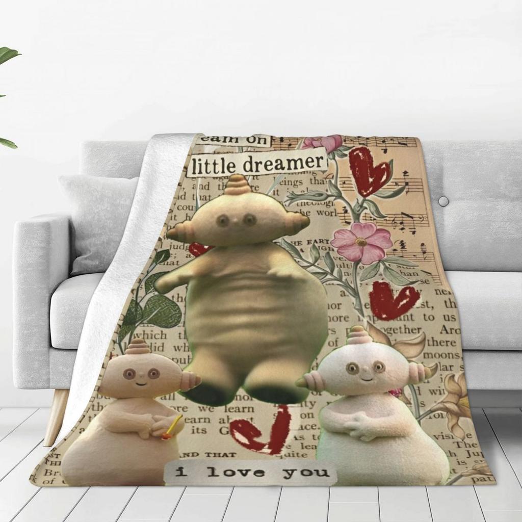 In The Night Garden Flannel Blanket Makka Pakka Super Soft Throw Blanket for Couch Bed Fluffy Bedspread Sofa Bed Cover