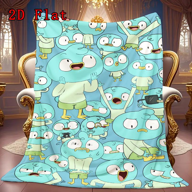 Beach towel beaks 2D Flat Pattern Flannel Blanket High quality All Seasons Warmth and Comfort Perfect for Christmas Gifts.DMT0925086