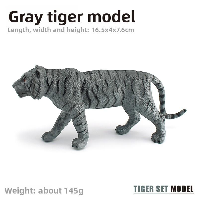 Wild Animal Tiger Model For Kids Educational Decor Pvc Static Figurine