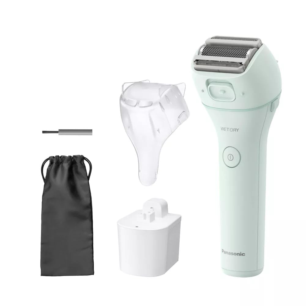 Panasonic Close Curve Women Electric Shaver ES-WL60-G Cordless 3-Blade Wet and Dry Mint