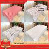 ZISIZ Disposable Plastic Plaid Tablecloths (100 Count)