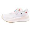 Li Ning Disney X Beyond 6 Colaboração Toy Story Forky Durável Respirável Cano Baixo Sapatos Esportivos Casuais Tênis Femininos Branco Vermelho AGLS118-2