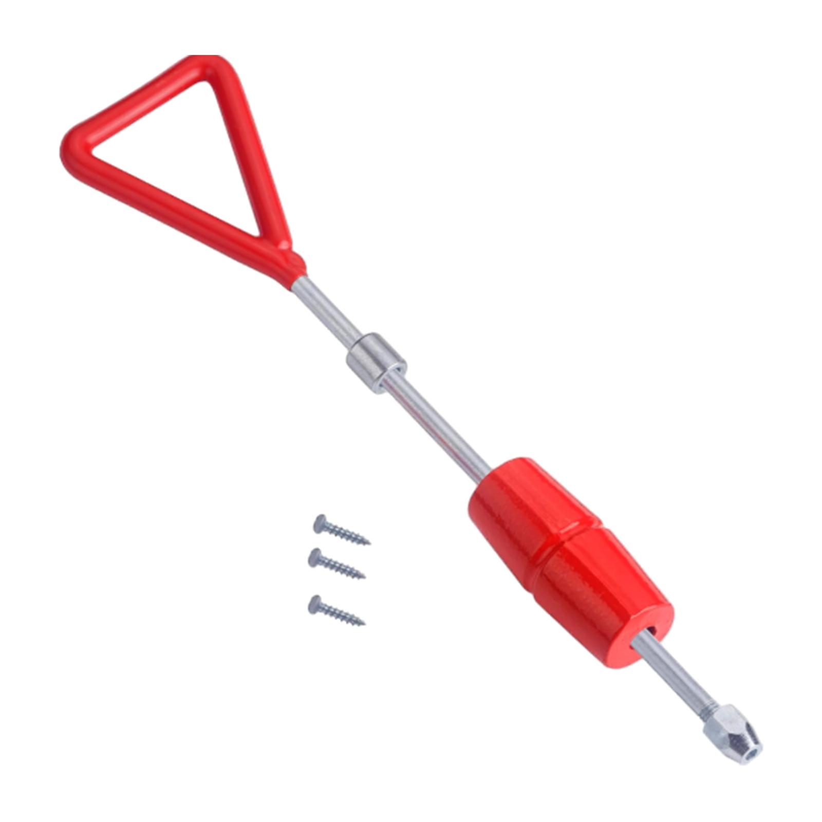 

Съемник вмятин, обратный молоток с 3 винтовыми наконечниками, инструмент для самостоятельного ремонта листового металла красный