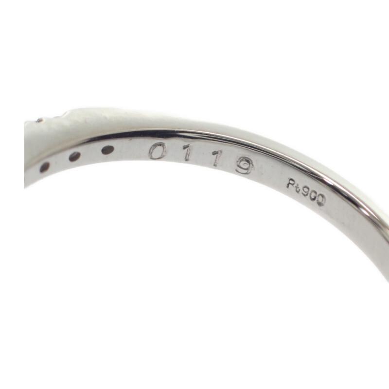Anello senza marca Argento Platino Pt900/diamante Donna