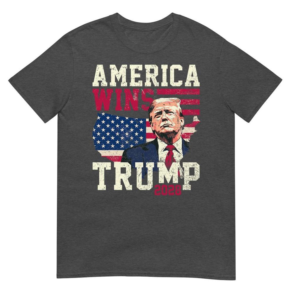 Trump 2028 America Wins TShirt
