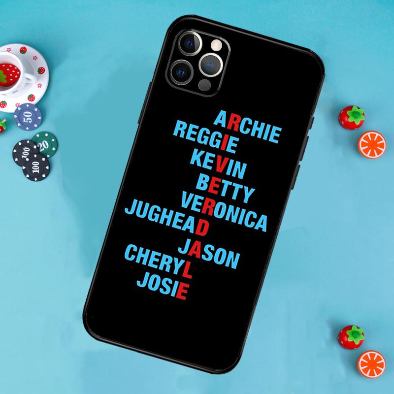 Riverdale Phone Case For iPhone 17 Air 15 14 13 12 11 16 Pro Max 13 12 Mini 15 16 Plus 16e Cover Funda
