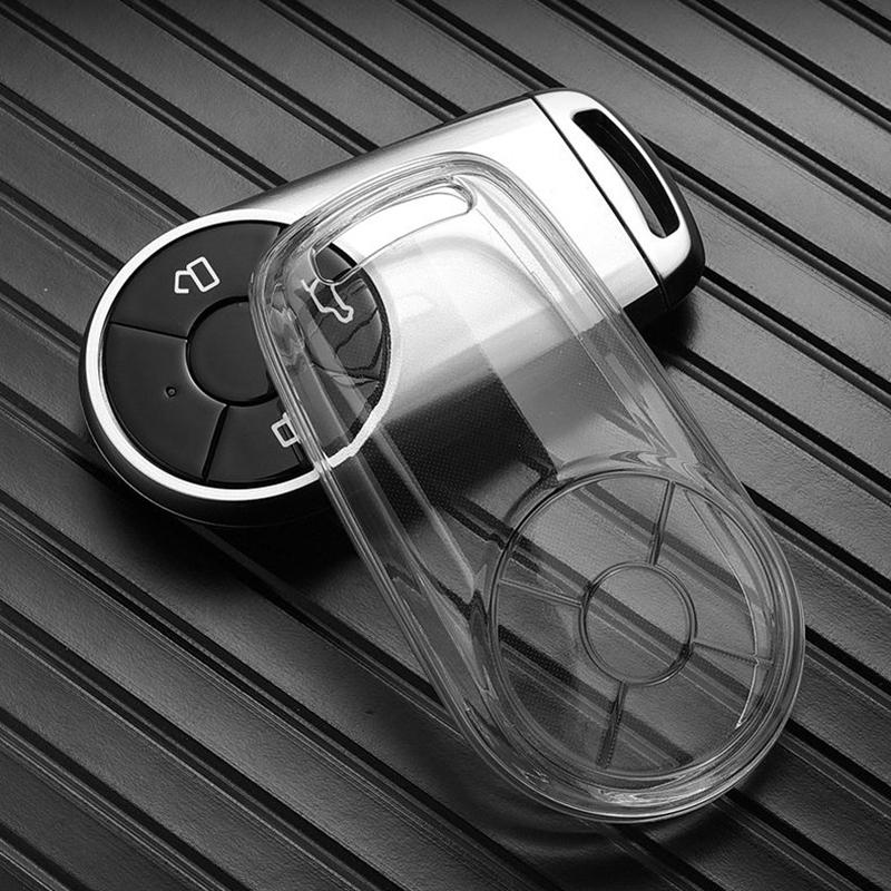 ORA 03 07 Ultra-thin Key Cover Case For Haval H6 M6 ORA Good Cat White Cat IQ Car-Styling Holder Shell Protection Car Key Ring