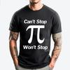Pi Won T Stop Pi Day Plain Shirt Camiseta Masculina Printing Graphic Tee Shirt Breathable New In Tops & Tees - Men's Summer C...