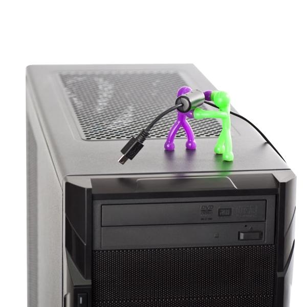 2 Flexible Figures with Magnetic Limbs for Blue and Green Keys
