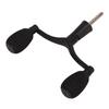 Aluminum Alloy Fishing Reel Double Handle Grip Rocker Arm Spray Painting Matt Black Lure Spinning Fishing Wheel Hex