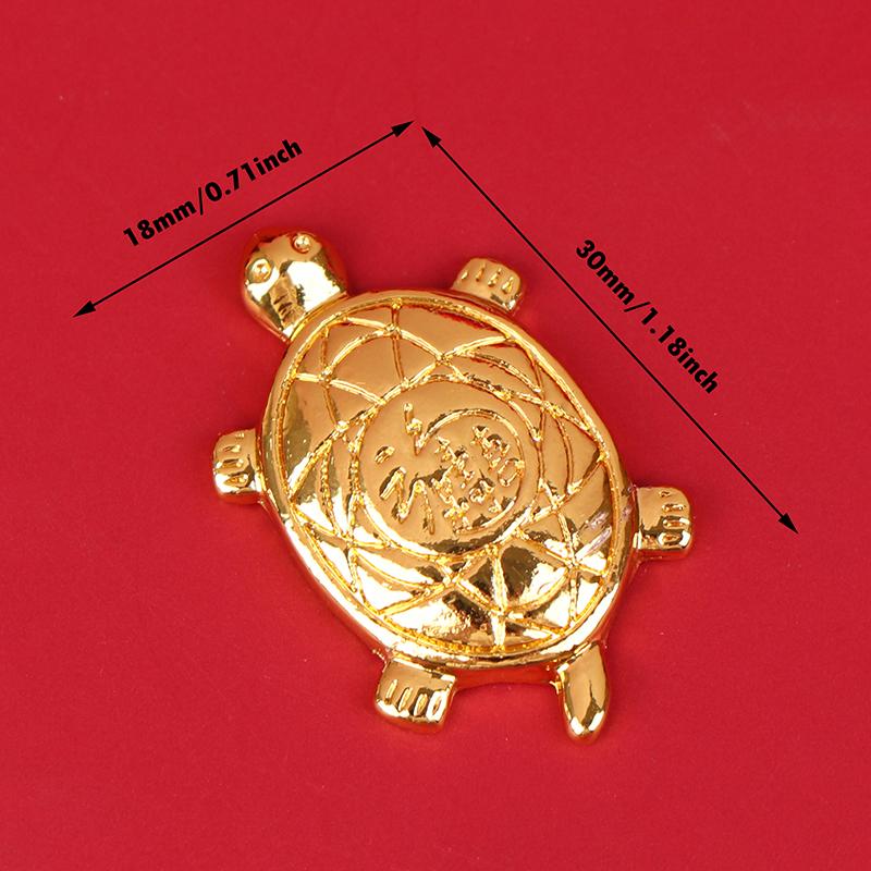 Japanese Money Turtle Asakusa Temple Small Golden Tortoise Guarding Praying Lucky Wealth Home Decoration Gift