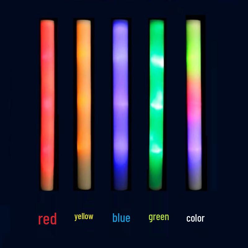 Customizable LED Foam Glow Sticks