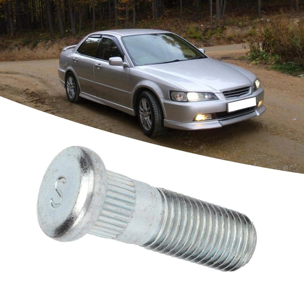 Iron Wheel Bolt Stud Lug Stud Replacement Fits for 90113-S5H-005 Wheel Stud Extender