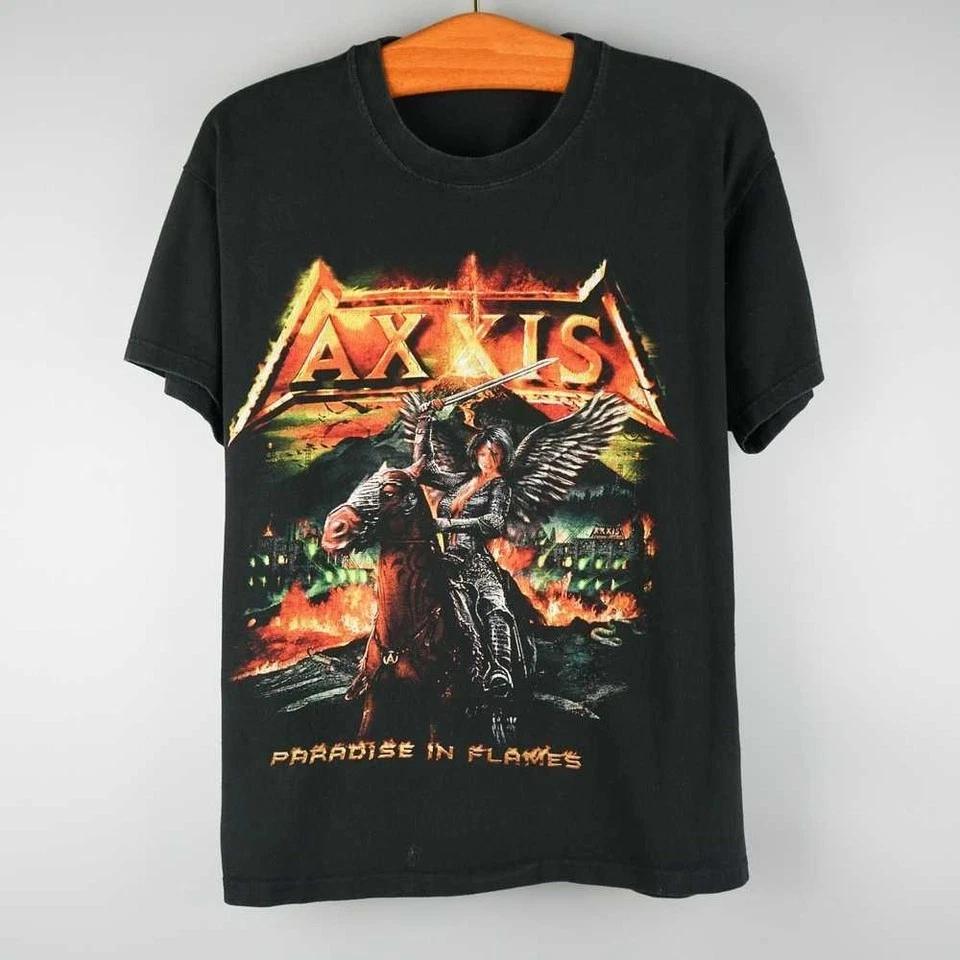 Axxis Band - Paradise In Flames Shirt Black Unisex Size S-5XL E1999 S