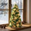 Handmade Holiday Decoration DIY Beaded Christmas Tree Kit PVC Glitter Craft for Kids Set Easy To Assemble Art Kit And Adults Party Favor