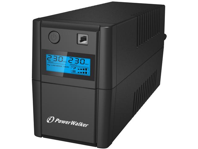 PowerWalker VI 850 SHL Schuko Uninterruptible Power Supply (UPS) Line-Interactive 0.85 kVA 480 W 2 AC Outlet(s)