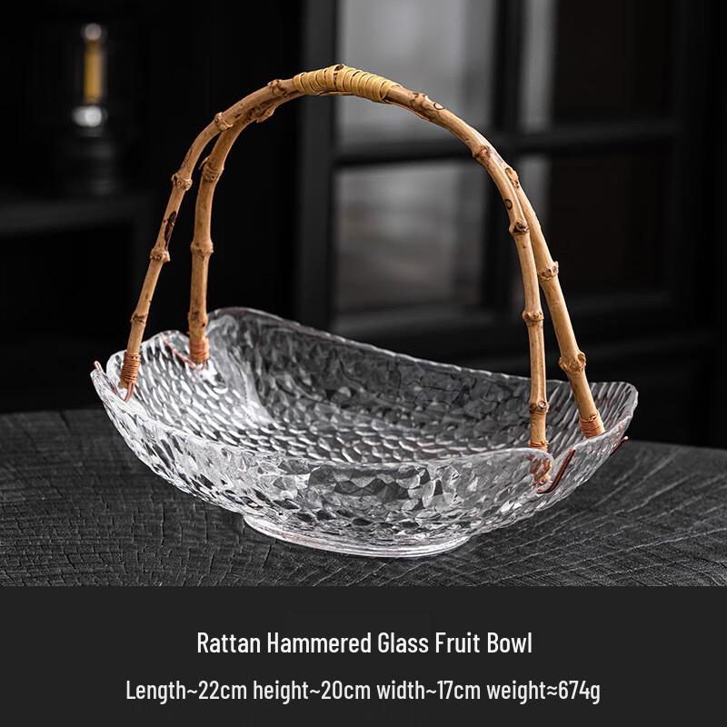 Роскошная фруктовая тарелка из кованого стекла