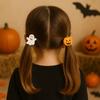 Set of 8 Halloween Hair Ties – Random Patterns, Mixed Colors | Children & Adults