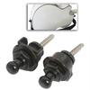 2 Pcs Anti-Slip Strap Fasten Locks Button Accessories for Electric Guitar Bass