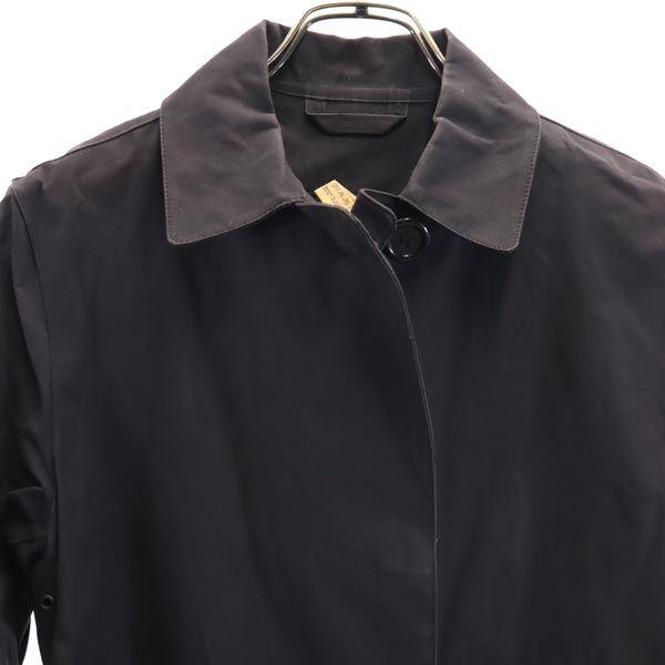 A.P.C. Rubberized Long sleeve Rubber coating Stainless collar coat M Navy Women Used