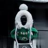 Christmas Gear Shift Hoodie Cozy Car Shift Knob Cover Gear Shift Knob Sleeve for Cars Soft Plush Gear Stick Costume for Most Vehicles