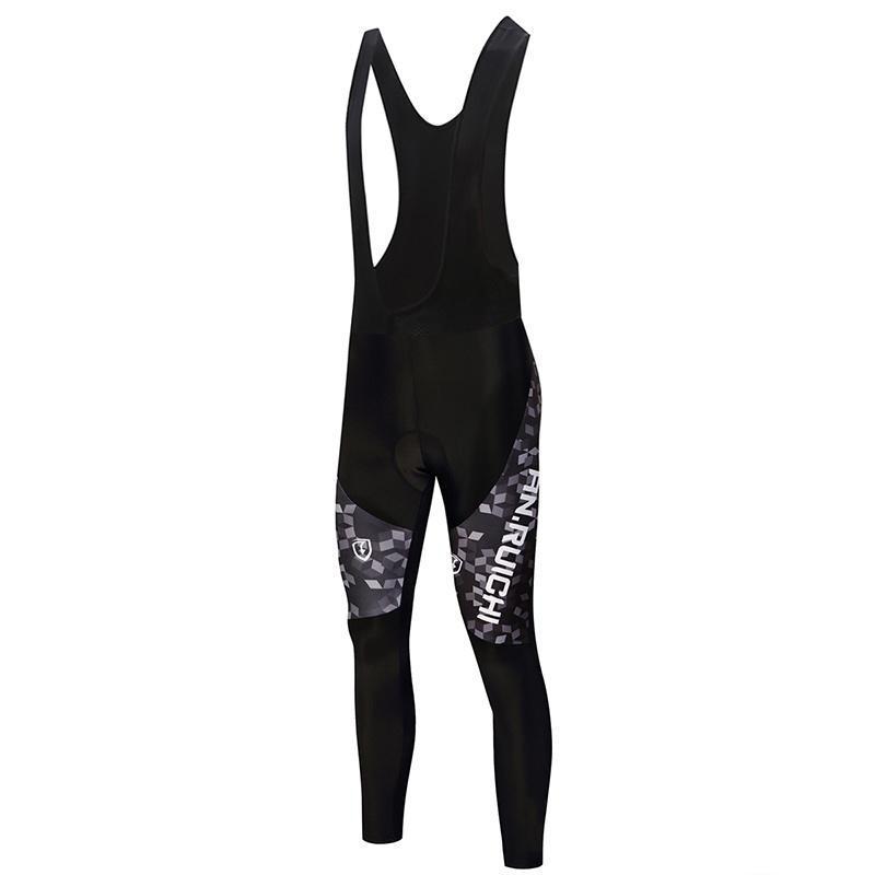 Reiten Fahrrad Trikots Radfahren Kleidung Set Männer Langarm Schwarz Trägerhose Fahrrad Kleidung Anzug