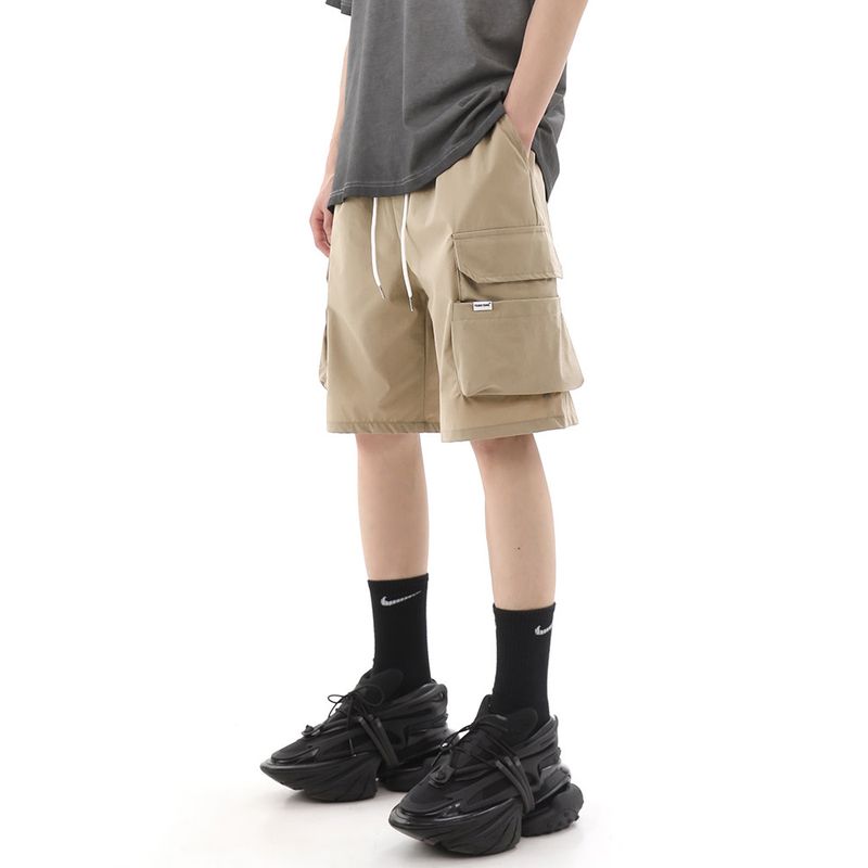 51 Hip-hop American Fashion Brand High Street Hiphop Leisure Shorts Boys Summer Retro Loose Cargo Fifth Pants