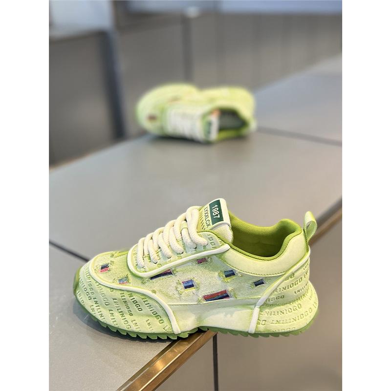 Lente nieuwe casual schoenen ademend en slijtvast papa schoenen