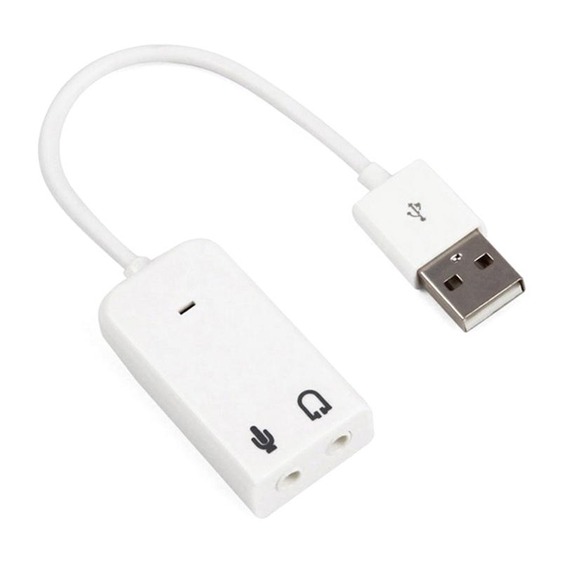 

USB проводной внешний накопитель Бесплатная звуковая карта аналоговая 7.1-канальная настольная портативная внешняя звуковая карта конвертер наушники микрофон