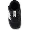 New Balance NB 578 Versatile Comfortable Durable Low-Top Walking Shoes Baby Shoes Black White IT578BK