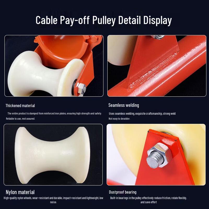 Versatile Cable Laying Pulley