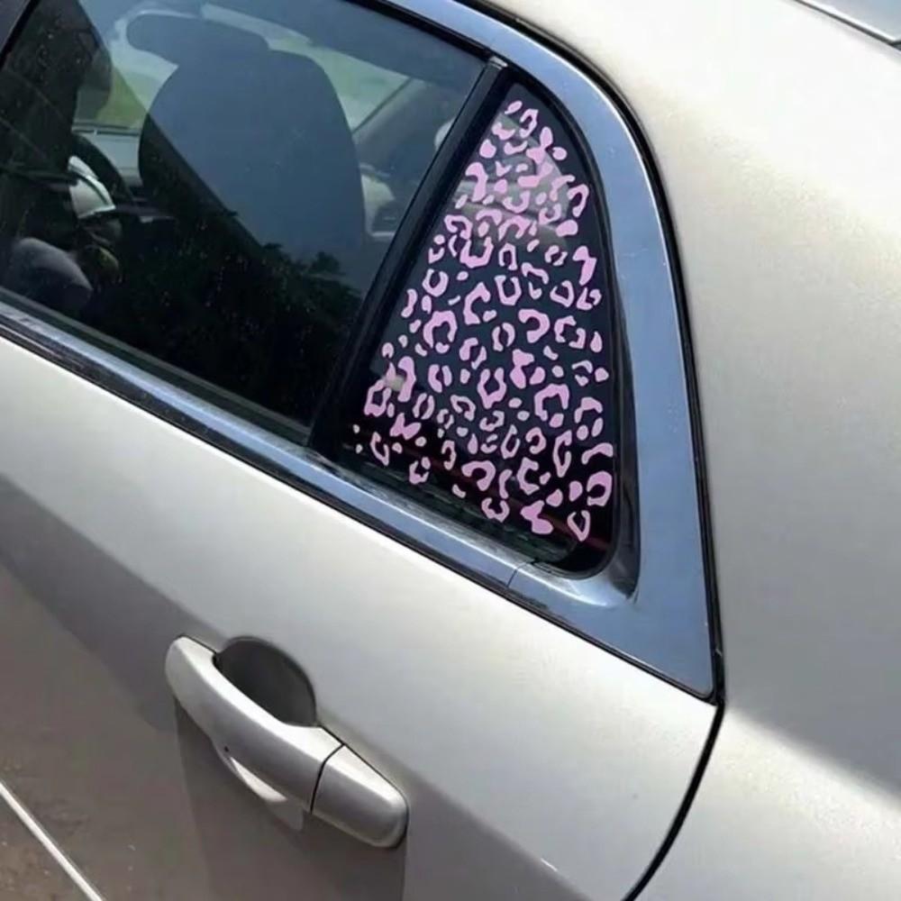 Adesivo in Vinile PVC Stampa Leopardo Decorazione Murale Adesivi Fai da Te per Auto Specchietto Retrovisore Auto