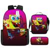 Spongebob Squarepants Children'S School Bag Male And Female Students Backpack Kindergarten Cute Cartoon Backpack Pencil Bag