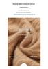 Women's Soft Cashmere Bamboo Leaf Sweater - Double-Strand, Round Neck, Perfect for Autumn and Winter