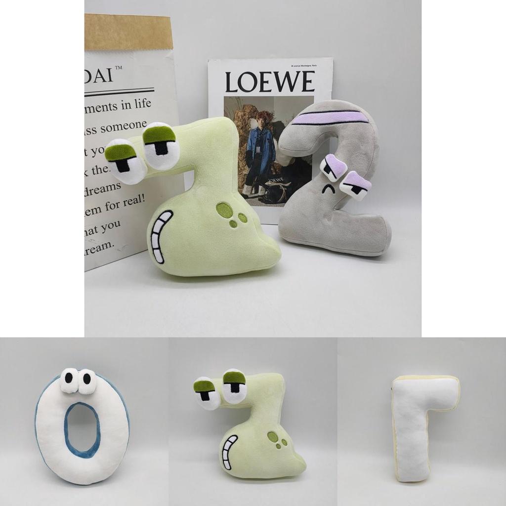 Adorable Poupée Bébé en Peluche Number Lore Douce Rembourrée Jouet Éducatif Décoration de Maison Cadeau de Noël