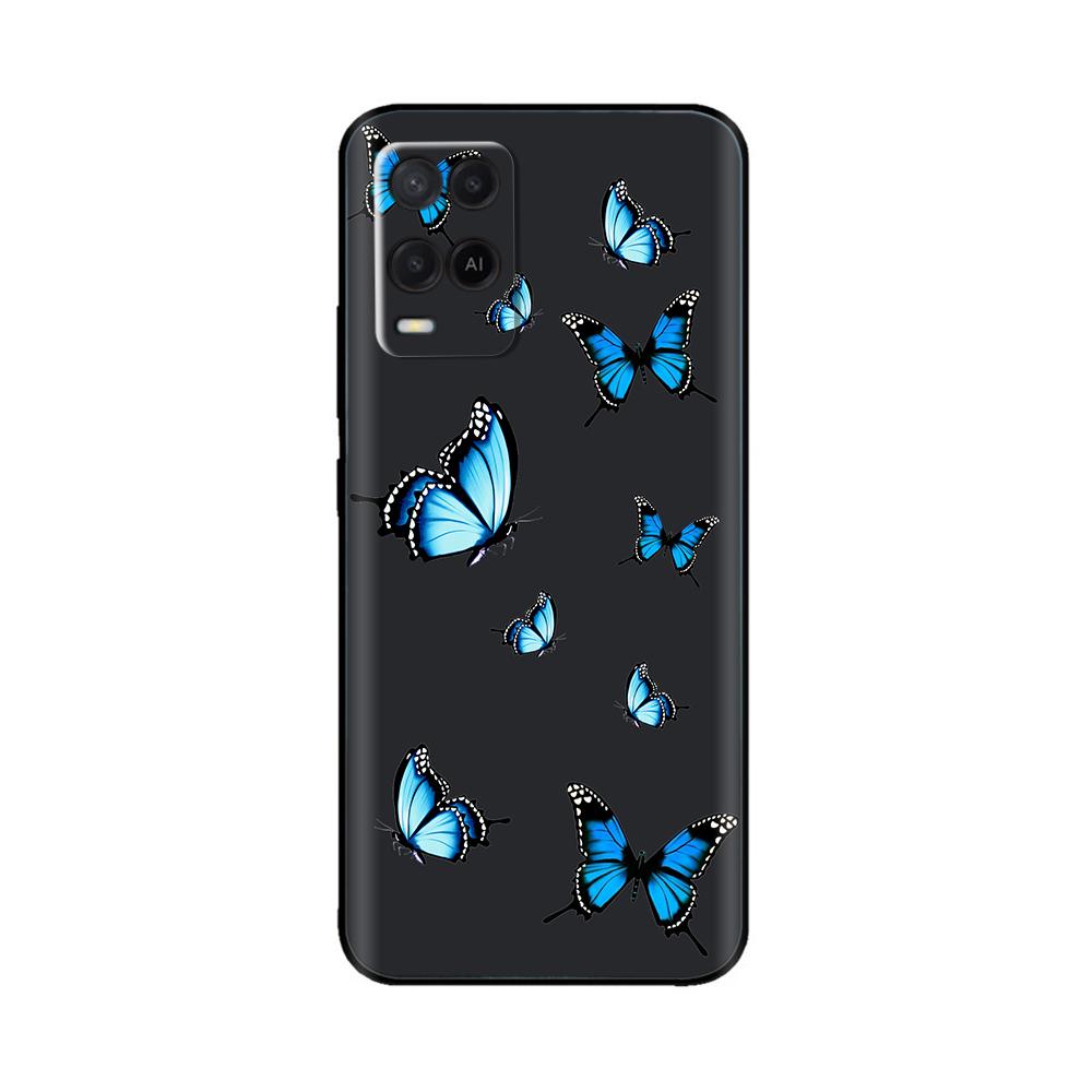For Oppo A54 A74 Case Soft Black Silicone TPU Phone Back Cover for Oppo A54 4G CPH2239 A54 5G CPH2195 A74 4G 5G Case Cover Coque