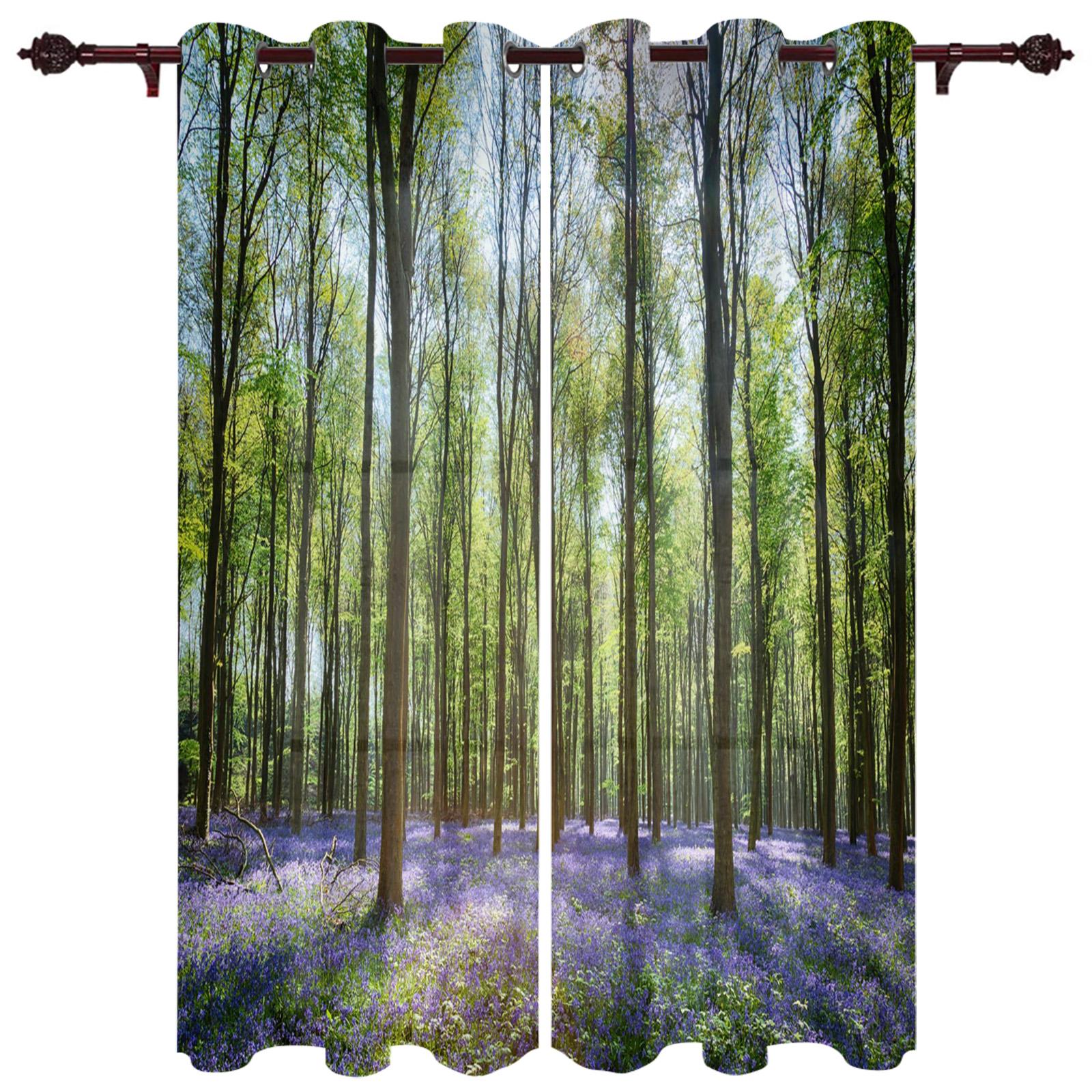 

Роскошная штора для спальни, кухни, гостиной из красного мангрового леса 135W x 60H(cm)