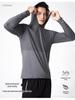 Men's Quick-Dry Hooded Training Suit - Long Sleeve Track & Field Running T-Shirt