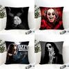 Singer OOZZY OOSBOURNE Cushion Cover Eco Linen Pillow Case DoubleSided Print Breathable Durable Zipper Home Decor Gift