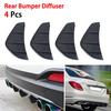 Spoiler pentru bara spate auto Difuzor Aripioare de rechin Husa de protectie Accesorii Anti-Crash