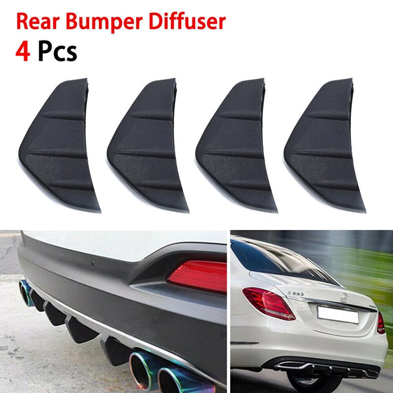 Spoiler pentru bara spate auto Difuzor Aripioare de rechin Husa de protectie Accesorii Anti-Crash