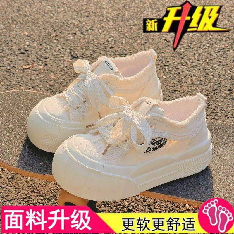 Осенние новые высококачественные кеды женская обувь для commuting носить носить носить универсальные супер мягкие 35